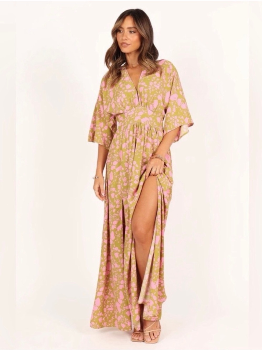 Petal & Pup Maxi Dress NWT